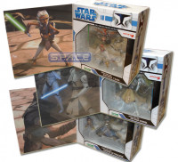 3er Komplettsatz: Jedi ARTFX Figures Series 1 (Clone Wars)