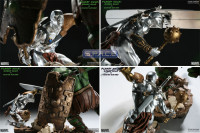 Planet Hulk: Green Scar vs Silver Savage Diorama (Marvel)