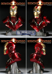 1:1 Iron Man Mark 3 Battle Damaged Life-Size Bust (Iron Man)