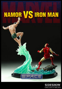 Namor vs. Iron Man Diorama (Marvel)