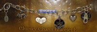 Chunky Charm Bracelet E Edward (Twilight - New Moon)