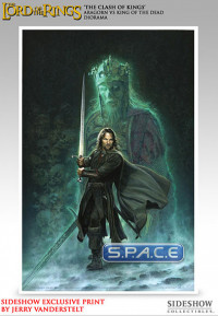 Aragorn vs. King of the Dead Sideshow Exclusive Diorama (Lord of the Rings)