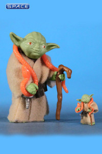 12 Jumbo Yoda - Orange Snake (Star Wars Kenner)