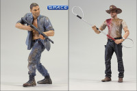 2er Satz: Deputy Rick Grimes and Shane Walsh (The Walking Dead - TV Series 2)