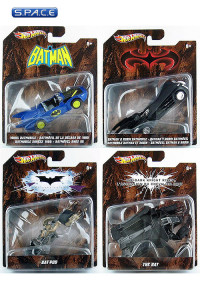 Set of 4: 1/50 Hot Wheels X3078C (Batman)