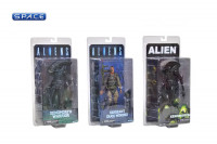 Complete Set of 3: Aliens Series 2 (Aliens)