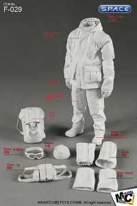 1/6 Scale Snow Space Set (MCF-029)