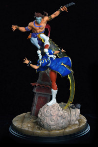 Chun Li vs. Vega Diorama (Street Fighter 4)